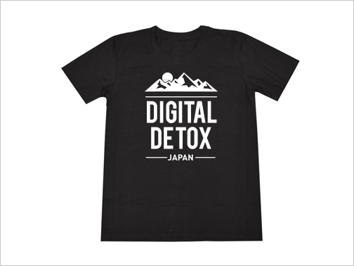 デジタルデトックス協会オリジナルTシャツの画像