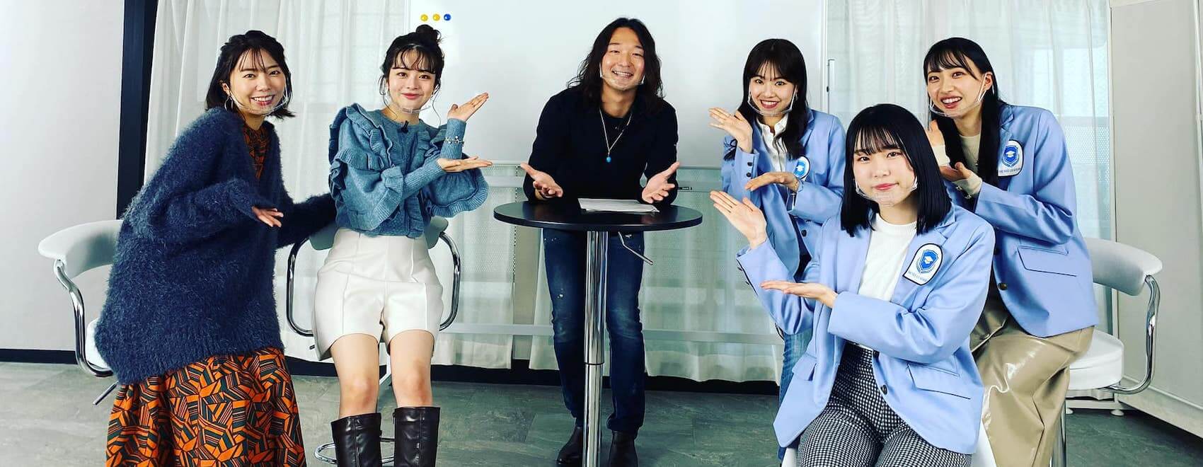 ミュゼプラチナム「ジブン向上委員会」撮影風景